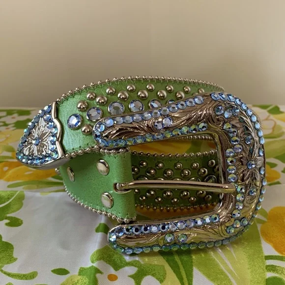 💎 SALE💎 bb simon Leather Belt - Unisex - Picture 3 of 14